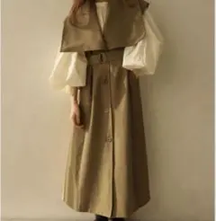 mideal long gilet onepiece / ロングジレワンピースのサムネイル