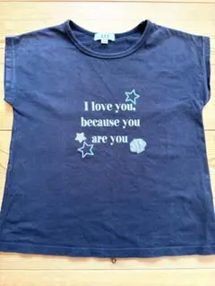 a.v.v 半袖Tシャツ 130cm スパンコール装飾のサムネイル