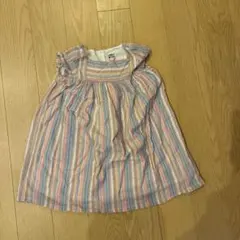 BON TON ストライプワンピース 6才