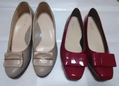 お買い得　新品未使用品　ベルメゾン　BENEBIS　ベネビス　パンプス 2足