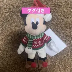 【ねこたんさん専用】ミッキー クリスマス 2024 ぬいば ぬいぐるみバッジ