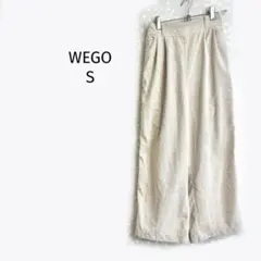 ウィゴー/ワイドパンツ/コーデュロイ素材/ハイウエストタック入りストレート