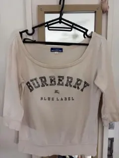 BURBERRY BLUE LABEL スウェット　七分袖 38のサムネイル