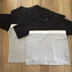 130 140㎝　ユニクロ　Tシャツ　2枚組