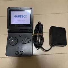【動作確認済】ゲームボーイアドバンスSP 本体 ブラック 充電器付き