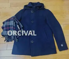 1/31までの出品Orcivalフード付きウールジャケット*マフラーは含みません