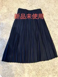 ネイビー　黒　紺　ロングスカート　UNIQLO ユニクロ　Lサイズ