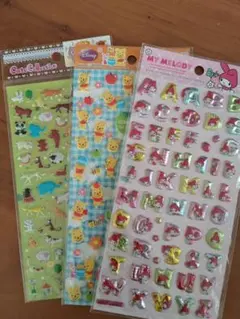 マイメロディ　ぷくぷくシール　平成