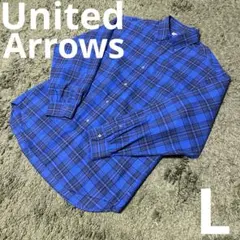 美品/ユナイテッドアローズ United Arrows シャツ 長袖 L