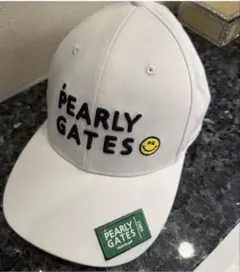PEARLY GATES パーリーゲイツ　ホワイトキャップ帽子のサムネイル