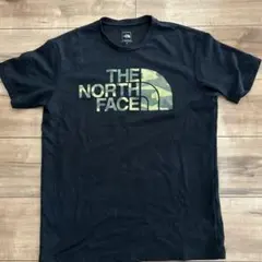 THE NORTH FACE ブラックカモTシャツ S