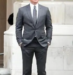 美品【GREEN LABEL RELAXING】メンズ スーツ チャコールグレー