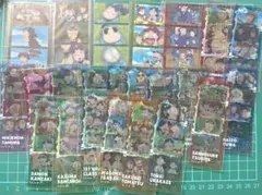 忍たま乱太郎　忍たま　トレーディングフォトグレイステッカー　セット