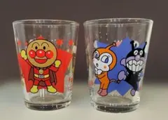 値下げしました☆アンパンマン ミニグラス 2個セット