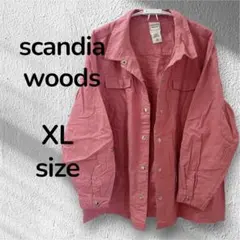 scandia woods ピンク シャツ XL