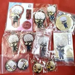 刀剣乱舞　鳴狐　アクキー　ラバスト　缶バッジ