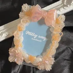 ホイップデコ トレカケース オレンジ♡No.104♡