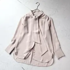 BEIGE ベイジ ボウタイブラウス 32 ベージュ