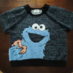 クッキーモンスター 長袖セーター　美品Мサイズ
