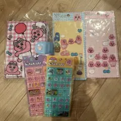 おぱんちゅうさぎ　シール帳　立体シール　タイルシール