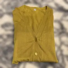 UVカット 　春夏　イエロー カーディガン サイズS