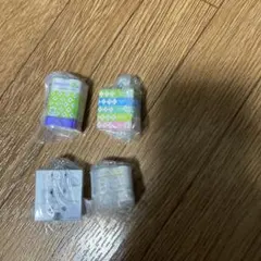 nepia ネピア　ミニチュアチャーム　ガチャ 4個セット