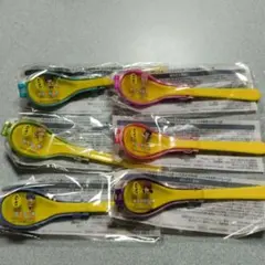 全６種　日清カレーメシ ゆるキャン スプーン　ハーフケース　食器　非売品のサムネイル