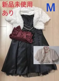 【美品】ドレス　ボレロ　パニエ　クラッチ　バッグ　セット　パーティー　結婚式