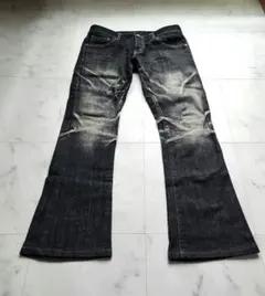 【美品】Zero by TORNADO MART　ブーツカットデニム　Y2Kのサムネイル