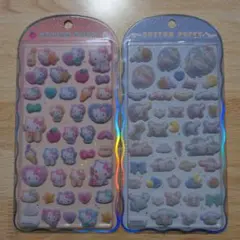 正規品 コットンパフィーシール サンリオ ハローキティ シナモロール