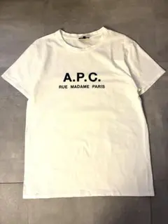 【美品】A.P.C. RUE MADAME PARIS 2.0 刺繍 Tシャツのサムネイル