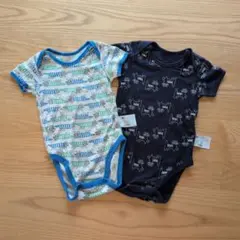 UNIQLO リサ・ラーソン半袖ロンパース 2着セット