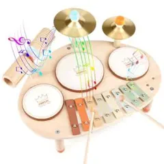 Rhythm Poco 木製ドラムセット 知育玩具 - メルカリ