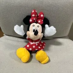 ディズニー ミニーマウスキーホルダー ぬいぐるみ