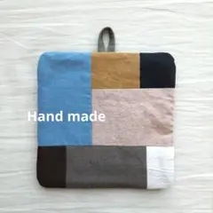 ハンドメイド　ポットマット　マルチマット　鍋つかみ