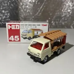 トミカ No.45 スズキ キャリイ ラーメン屋 中国製 赤トミー