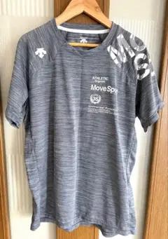 Move Spot アスレチックTシャツ Mサイズ グレー