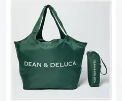新品　DEAN ＆ DELUCA エコバッグ　保冷ボトルホルダー　グリーン　付録