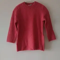DEMYLEE NEW YORK カシミアリブニット ピンク