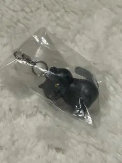 ねこあつめ2 めじるしアクセサリー　くろねこさん