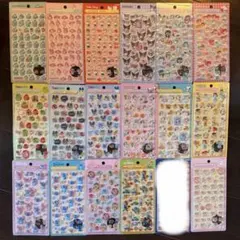 正規品】サンリオ ディズニープリンセス ボンボンドロップシール 9枚