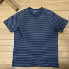 【本日限定価格】 Eddie Bauer ストライプ Tシャツ Lサイズ
