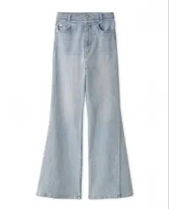 【SNIDEL】Sustainableストレッチフレアデニムパンツ 0