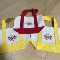 【新品未使用】TRADER JOE'S ミニトート 3個セット