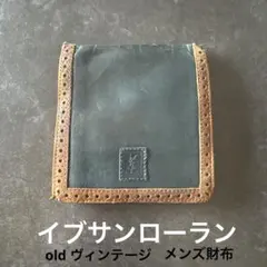 Yves Saint Laurent 二つ折り財布 レザー イブサンローランのサムネイル
