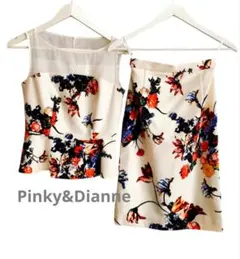 【美品】Pinky&Dianne ピンキーアンドダイアン　セットアップ スカート