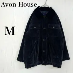 【美品】Avon House Co.td メンズ コーデュロイジャケット 紺のサムネイル