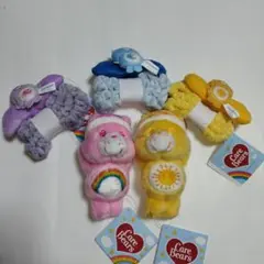 Care Bears ケアベア マスコット付きヘアバンド　すやすやマスコット
