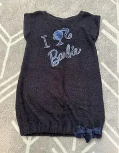 バービー Barbie ワンピース サイズ2 ネイビー