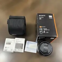 超美品 SONY FE 50mmF1.4GM SEL50F14GM 使用回数4回 - メルカリ